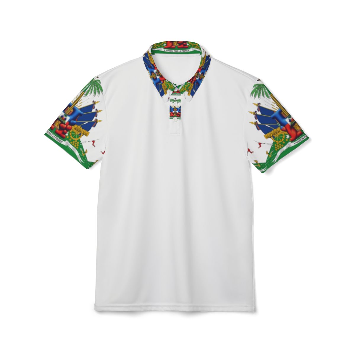 Vibrant Unisex Polo Shirt, Tropical Print Polo SH, Summer Casual Wear, Unique Hawaiian Style, Gift for Him/Her