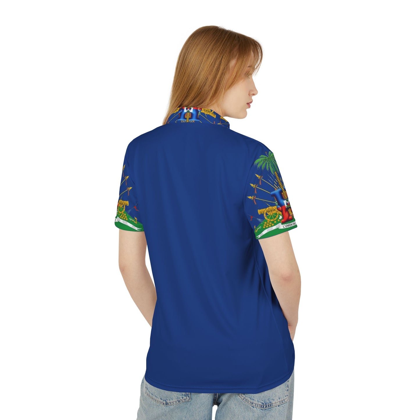 Vibrant Unisex Polo Shirt, Tropical Print Polo SH,Summer Casual Wear, Unique Hawaiian Style, Gift for Him/Her