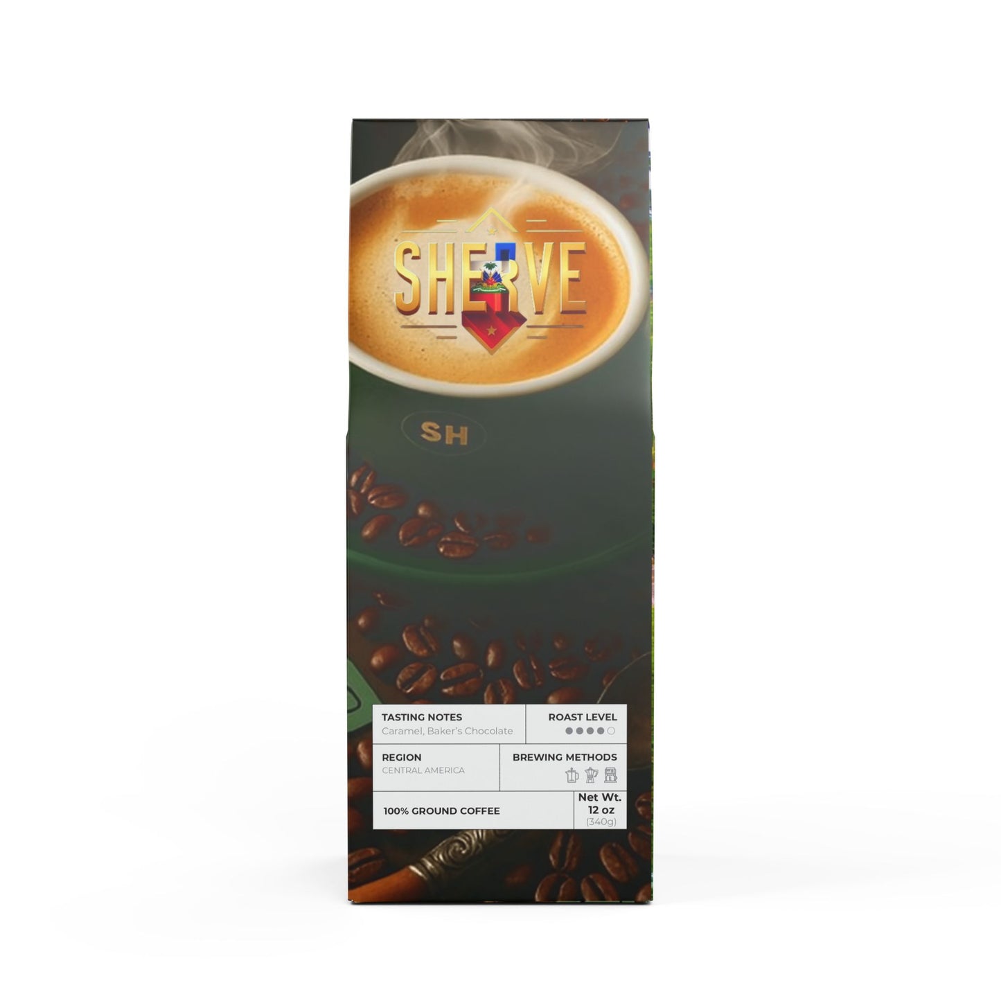 Flathead Valley Coffee Sherve Blend (Medium-Dark Roast)