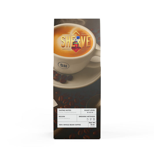 Cascades Coffee Sherve Blend (Medium-Dark Roast)