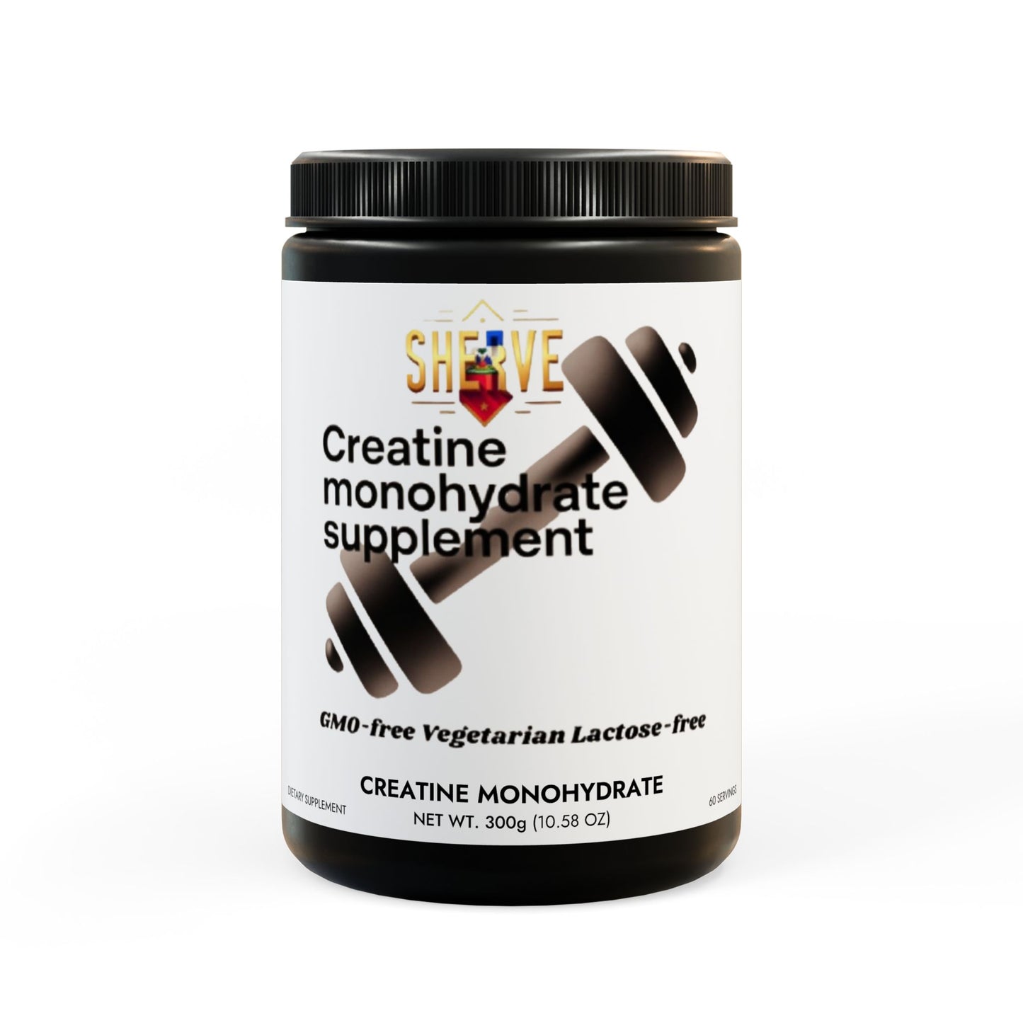 Creatine Monohydrate Supplement (300g, 10.58oz)