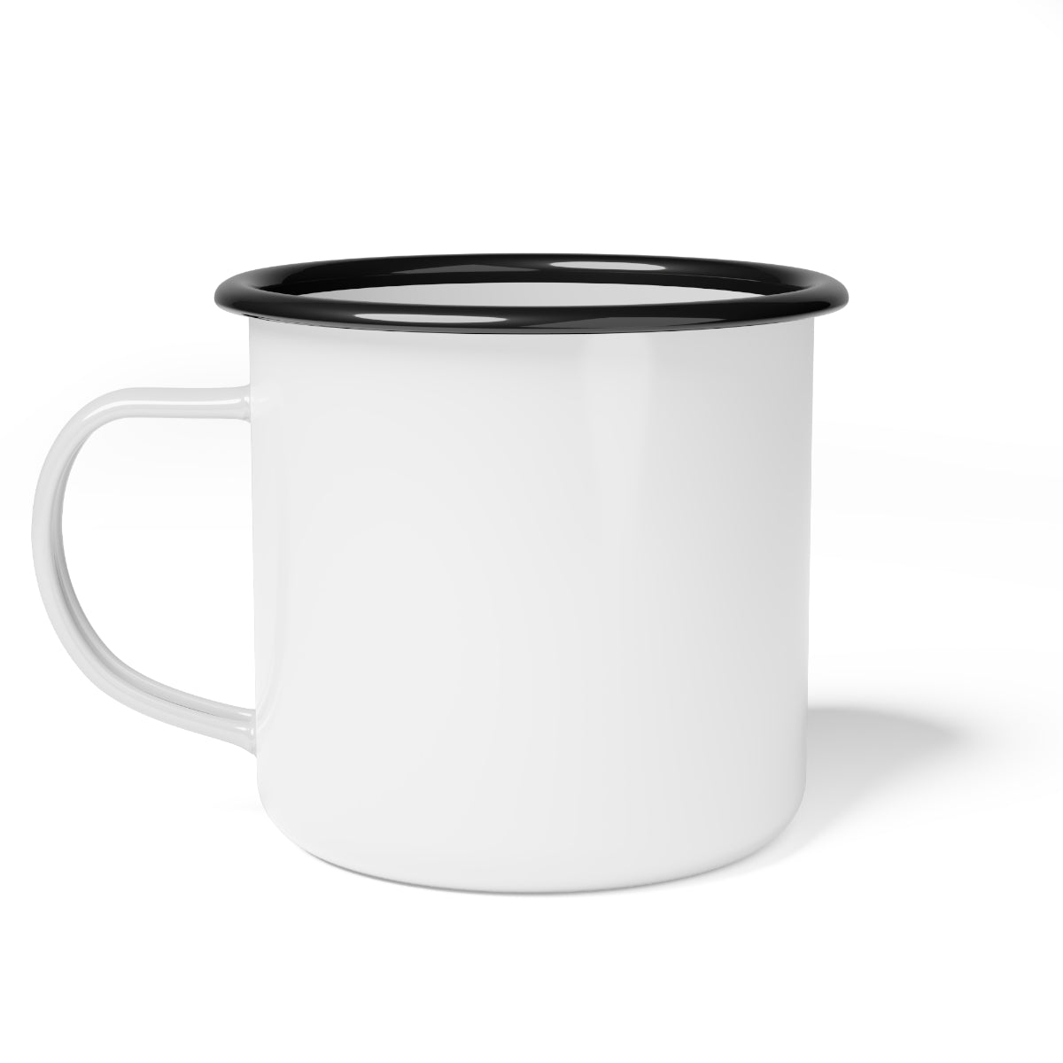 Retro Enamel Camp Cup - Adventure Mug, Outdoor Coffee Cup,