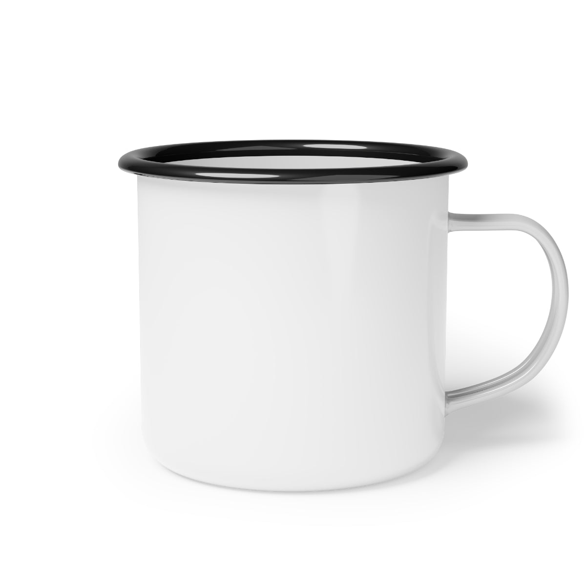 Retro Enamel Camp Cup - Adventure Mug, Outdoor Coffee Cup,