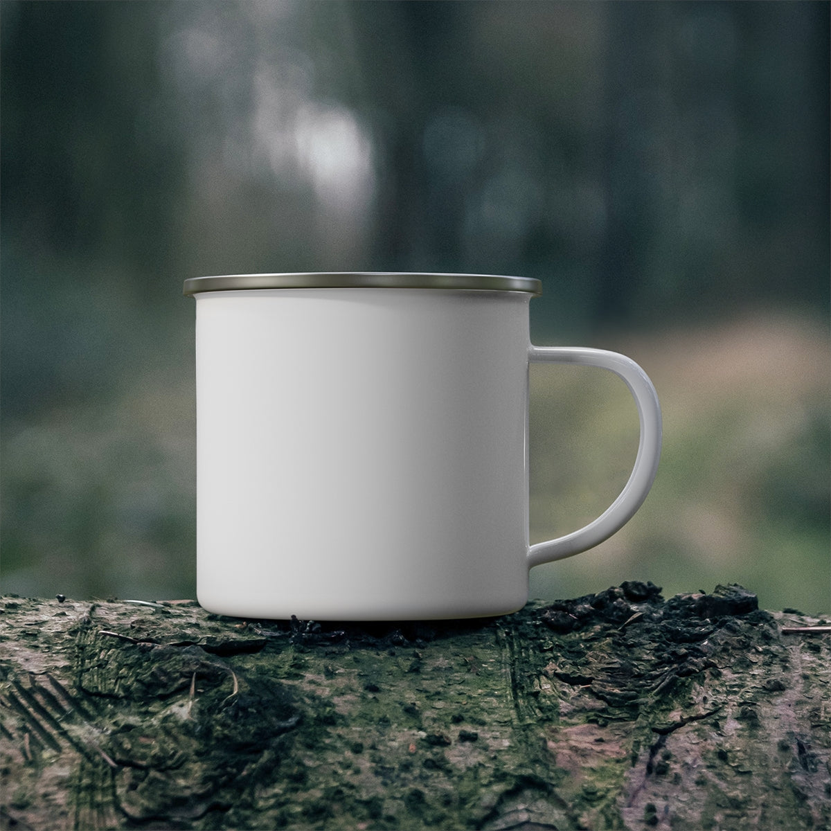 Rustic Enamel Camping Mug | Perfect for Camping, Hiking, Coffee