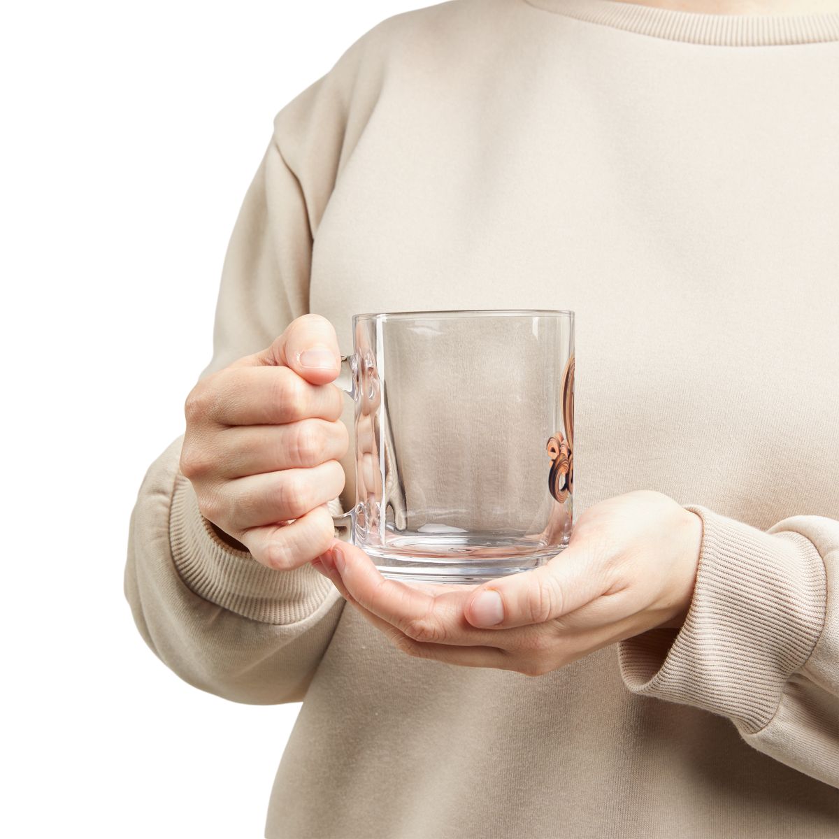 Chic Coffee Mug, Classic Glassware for Daily Sip,