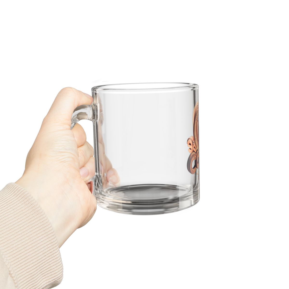 Chic Coffee Mug, Classic Glassware for Daily Sip,