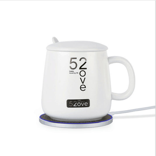 Wireless charging thermostat cup combo