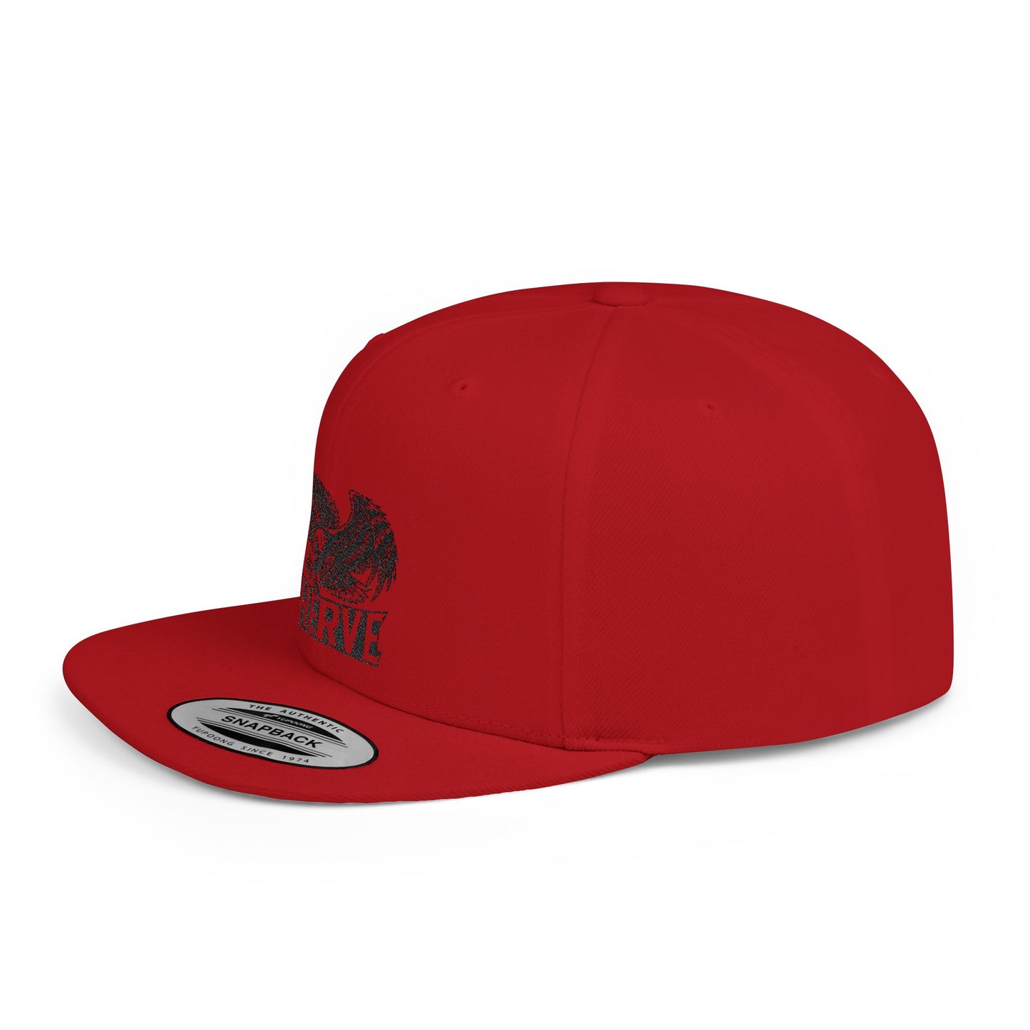Stylish Flat Bill Snapback Hat with Eagle Design, Trendy Cap for Streetwear, Gift for Him/Boys, Perfect for Festivals and Casual Outings