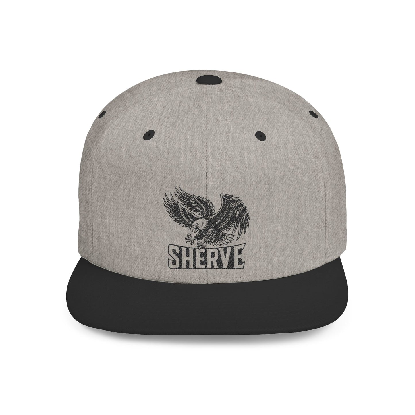 Stylish Flat Bill Snapback Hat with Eagle Design, Trendy Cap for Streetwear, Gift for Him/Boys, Perfect for Festivals and Casual Outings