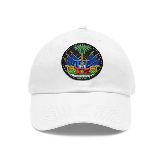 Casual Dad Hat with Leather Patch, Stylish Baseball Cap for Everyday Wear, Gift for Dad, Vintage Fashion, Summer Accessory