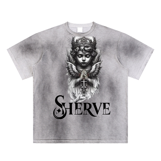 Sun Fade Hand-Painted T-Shirt