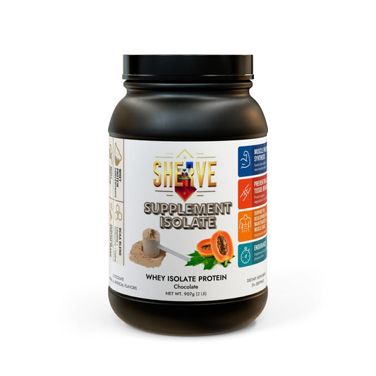 Whey Isolate Protein Supplement  Sherve (907g, 2lb)