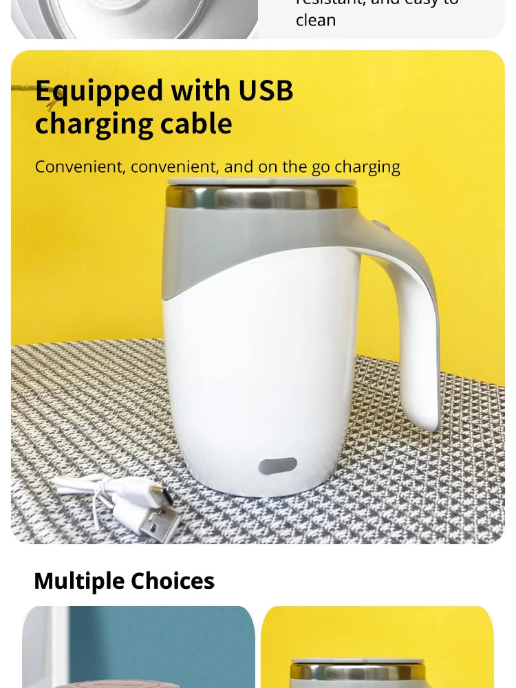Automatic Cup Mug Rechargeable Portable Coffee