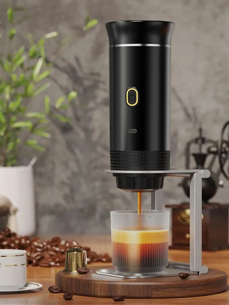 3-in-1 portable and camping espresso machine