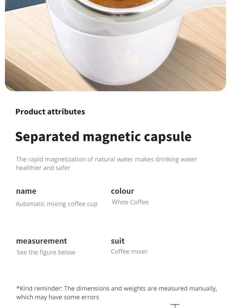 Automatic Cup Mug Rechargeable Portable Coffee