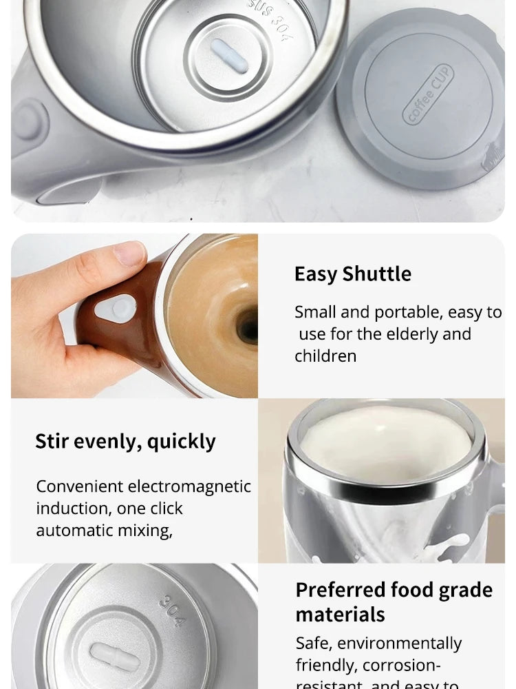 Automatic Cup Mug Rechargeable Portable Coffee